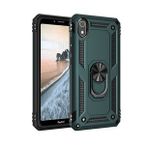 BSSM Sofya Yüzüklü Silikon Kapak - Yeşil Xiaomi Redmi 7A Kılıf