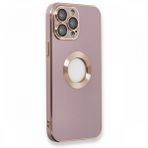 BSSM Store Silikon - Mor iPhone 13 Pro Kılıf