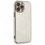 BSSM Volet Silikon - Beyaz iPhone 13 Pro Kılıf