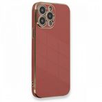 BSSM Volet Silikon - Kırmızı iPhone 13 Pro Kılıf