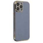 BSSM Volet Silikon - Mavi iPhone 14 Pro Max Kılıf