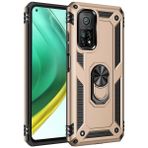BSSM Xiaomi Mi 10T Pro Sofya Yüzüklü Silikon Kapak Gold Kılıf