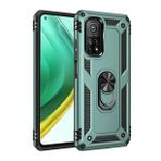 BSSM Xiaomi Mi 10T Pro Sofya Yüzüklü Silikon Kapak Yeşil Kılıf