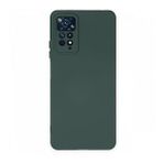 BSSM Xiaomi Redmi Note 11 Pro Nano İçi Kadife Silikon Koyu Yeşil Kılıf