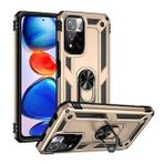 BSSM Xiaomi Redmi Note 11 Pro Plus 5G Sofya Yüzüklü Silikon Kapak Gold Kılıf
