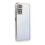 BSSM Xiaomi Redmi Note 11 Pro Razer Lensli Silikon Gümüş Kılıf