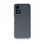 BSSM Xiaomi Redmi Note 11T Nano içi Kadife Silikon Gri Kılıf