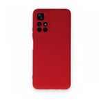 BSSM Xiaomi Redmi Note 11T Nano İçi Kadife Silikon Kırmızı Kılıf