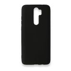 BSSM Xiaomi Redmi Note 8 Pro Nano İçi Kadife Siyah Silikon Kılıf
