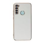 BSSM Xiaomi Redmi Note 8 Volet Silikon Beyaz Cep Telefonu Kılıfı