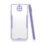 BSSM Xiaomi Redmi Note 9 Platin Silikon Lila Kılıf