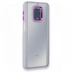 BSSM Xiaomi Redmi Note 9 Pro Dora Kapak Lila Kılıf