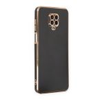 BSSM Xiaomi Redmi Note 9 Pro Volet Silikon Siyah Kılıf