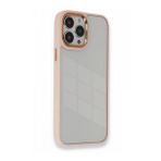 BSSMDora Kapak - Pudra iPhone 13 Pro Max Kılıf