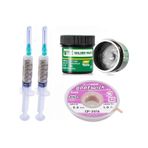 Bst Krem Lehim 183 C Noclean Sn63/pb37 50g Lehim Toplama Cp-2015 Emme Teli 2,0mm 4lü Set