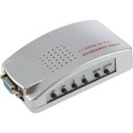 Bst Vga To Rca Av Çevirici Dönüştürücü