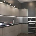 BT Bayır Teknoloji Mutfak Dolabı ve Tezgah Üstü Için Şerit LED + 12V Adaptör Tak Çalıştır Aç Kapa Anahtarlı Hazır - 4 m - 3000K - Günışığ