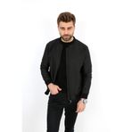B&T Siyah Erkek Çift Cepli Yazlık Mont