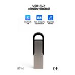 BT Teknik Araç Teyp Bluetooth Çevirici USB Dönüştürücü