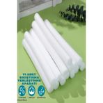 Btf Home Sünger Çubuk Koltuk Örtüsü Koltuk Kılıfı Oval Sandalye Örtüsü Sıkıştırma Aparatı 11 Adet - Beyaz - 180 x 230 cm