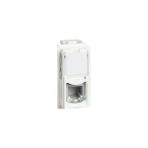 Bticino KW4258RJ11 Telefon Prizi, RJ11, 1 Modül, Beyaz