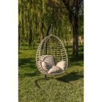 Btk Concept Eylül Tek Kişilik Salincak Rattan - Krem