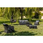 Btk Concept Lupa Eslem Rattan Bahçe Mobilyası 3+1+1 Puf Ve Salıncak Dahil' Masali Garantili
