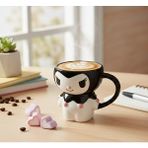 Btl Otomotiv Sanrio Kuromi Kapaklı Kupa - Siyah
