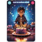 BToys Can`ın Doğum Günü - Frame Puzzle - 60 Parça