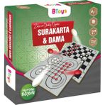 Btoys Surakarta & Dama - Ahşap Zeka Ve Strateji Oyunu