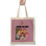 Bts Army Paved The Way Butter Hot 100 Bez Çanta Uzun Saplı - Açık Bej - 40 X 40