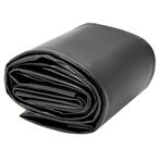 Bu Açık Havuz Astarı 1x6m 3x4m 5x8m 6x9m 8x10m 10x12m Siyah HDPE Polietilen Kaplama, Balık Koi Göleti, Bahçe Çeşmesi, Su Ürünleri Yetiştiriciliği, Havuz Altlığı (5x6m (16.4x19.7