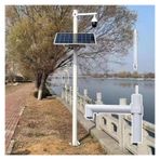 Bu Ayarlanabilir 100-600cm Gözetim Kamera Direği Aydınlatma Çubuğu ile 2.5m Yükseklik Güvenilir Video Gözetimi Hava Koşullarına Dayanıklı Dayanıklı Dış Mekan Güvenlik Kamerası Dağı