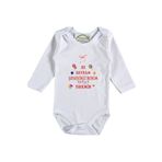 Bu Bayram Şekeri Benim Yazılı Kız Bebek Zıbın, 3 Ay, Beyaz