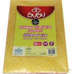 Bu-Bu 00101 Simli A4 Yapışkanlı 2 MM 10 Renk Eva