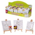 Bu-Bu Mini Şövaleli Tuval 15x20 cm 1 Adet