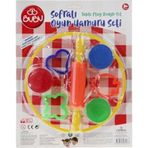 Bu-Bu OH0002 Sarı Masa Sofralı 3x15 gr Oyun Hamuru Seti