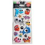 Bu-Bu Puffy Sticker Oynar Gözlü Şaşkın Balıklar 9x21 SWP-2415