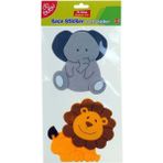 Bu-Bu STS011 3D Hayvanlar Keçe Fil ve Aslan Sticker