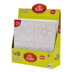 Bu-Bu TU0008 25x25 cm Boyasız Pres Tuval Seti