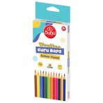Bu-Bu Woodfree Tam Boy 12 Renk Kuru Boya
