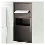 Bu paslanmaz çelik duvar rafı, tuvalet kağıdı, çöp ve banyo malzemelerini saklamak için idealdir, mutfak, oturma odası, yatak odası ve otel için mükemmeldir.