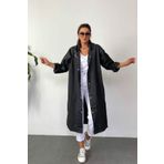 Bu Senenin Modası Kapüşonlu Yağmurluk Eva Kumaş