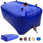 Bu su deposu 20 ila 1070 galonluk katlanabilir bir acil su deposudur, yağmur suyu, bitki sulama ve 1000 l tank torba sistemi (1,4 x 0,