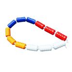 Bu Yüzme Havuzu Şerit Bölücüler - Yüksek Görünürlüklü Şamandıralı Güvenlik Halatı, Dayanıklı Naylon 1m/3.3ft, Geliştirilmiş Havuz Güvenliği için Etkili Su Yolu Çiti