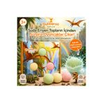 Bubberoo Pteranodon Macerası Sürpriz Oyuncaklı Banyo Topu Seti 3'lü | Çocuk Banyo Bombası | 3+ Yaş