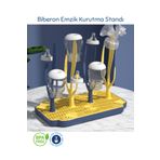 Bubbico Taşınabilir Çok Amaçlı Biberon Emzik Kurutucu Kurutmalık Stand Bebek Çocuk Sağlığı Kurutma