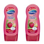 Bübchen Frambuazlı 2x230 ml Çocuk Şampuanı ve Duş Jeli