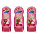 Bübchen Frambuazlı 3x230 ml Çocuk Şampuanı ve Duş Jeli