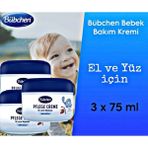 Bubchen Pflege Creme El Ve Yuz Bakim Kremi 75 Ml X 3 Adet 42420675